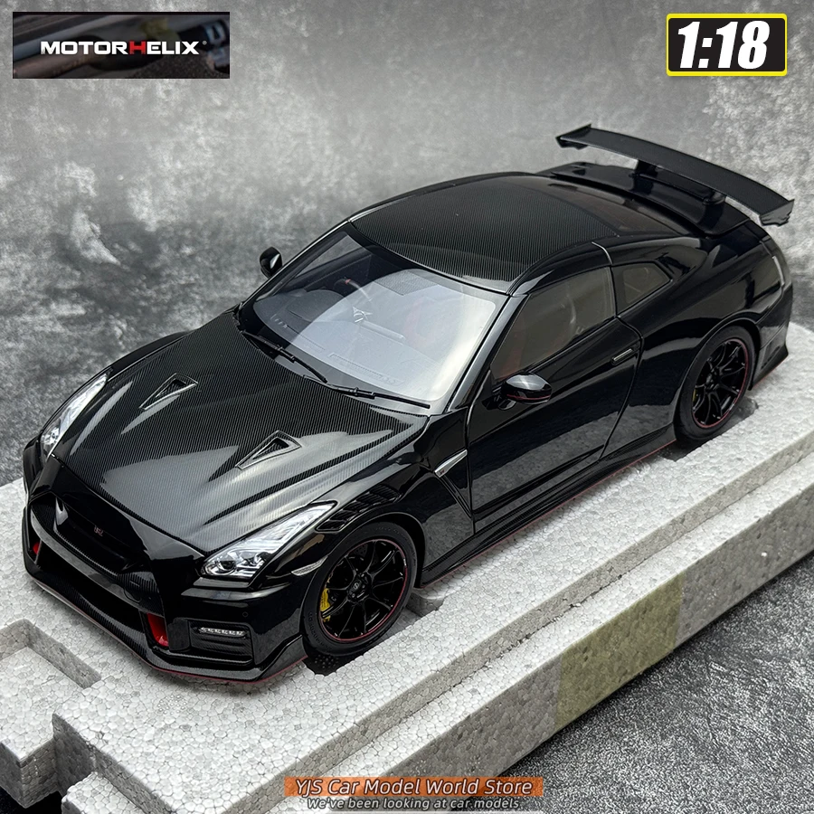 Motorhelix MH  1:18 Nissan GT-R NISMO R35 Special Edition 2022 Car model Sports  Static model Birthday present