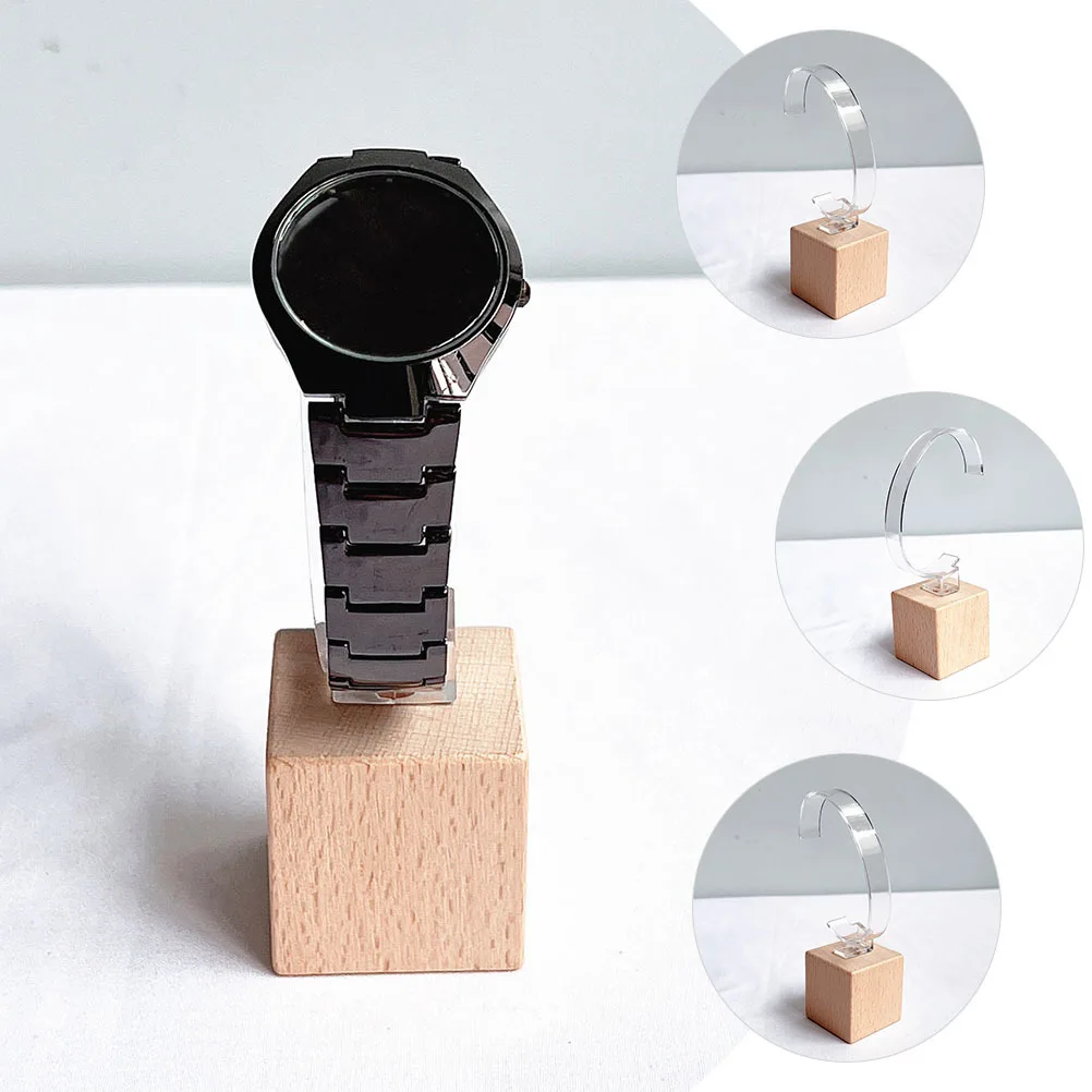 

Display Stand for Watch Wrist Watch Storage Holder Secure Scratch Resistant Surface Portable Stand for Daily Use