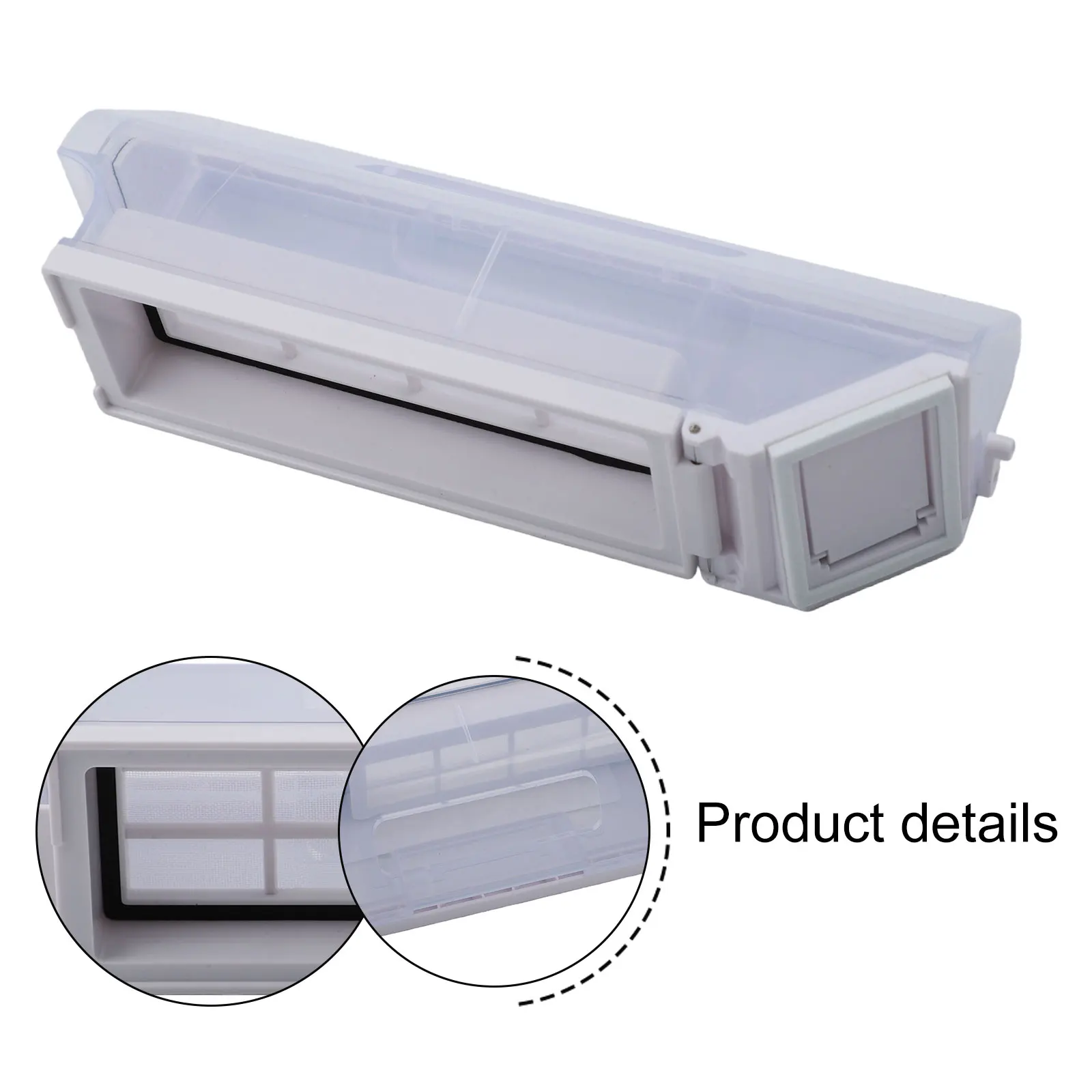 

Compatible Dust Box Replacement for Ecovacs For Deebot Turbo Plus Vacuum Cleaner Designed for Reliable Dust Storage