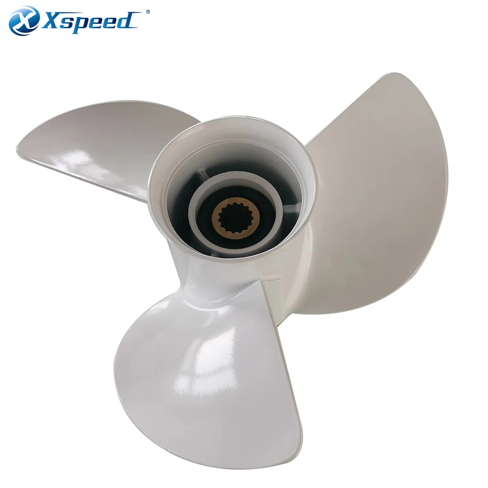 Xspeed Propeller Professional Quality Factory Sale Marine  13 1/4X17 Fit Yamaha Engines 50-130HP Aluminum 15 Tooth