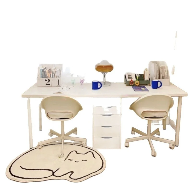 

Modern simple single and double rectangle, with drawers for office learning