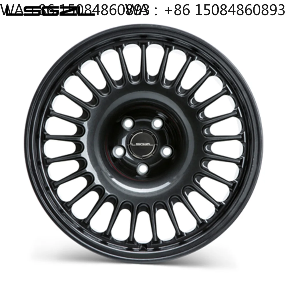 Multi Color Fashion Alloy Car Wheels 13-15 Inch Universal Small Car Decoration Accessories