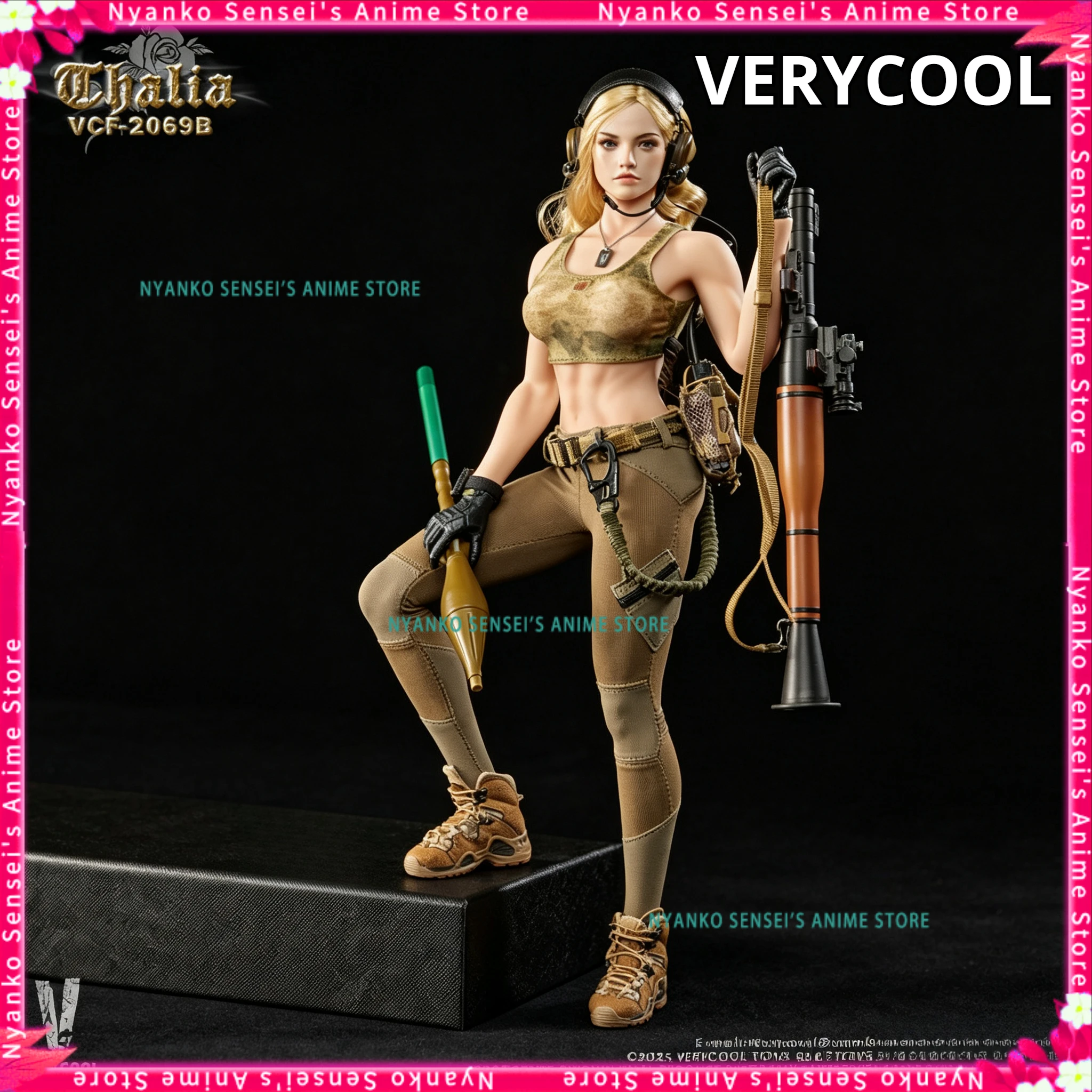 В наличии: Фигурка VERYCOOL Пустынная Женщина-Солдат Талия VCF-2069A/B, модель из аниме, модные игрушки, подарок для рабочего стола, коллекционные фигурки.