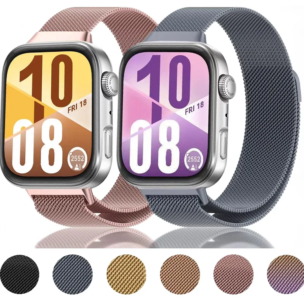Milanese Strap for Huawei Watch Fit 4/3 Metal Loop Bracelet Wristband for Huawei Watch Fit 4 Pro Watchband bracelet Accessories
