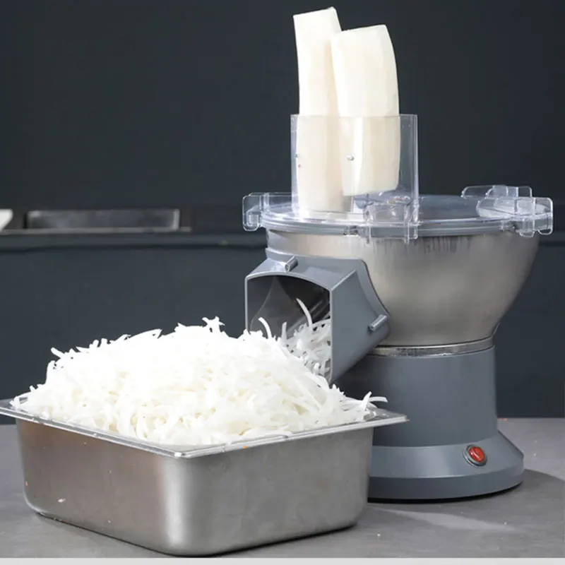 Electric potatoes French fries chips cutter Slicer carrot dicing machine shredding grater machine Ham Granulator food processor