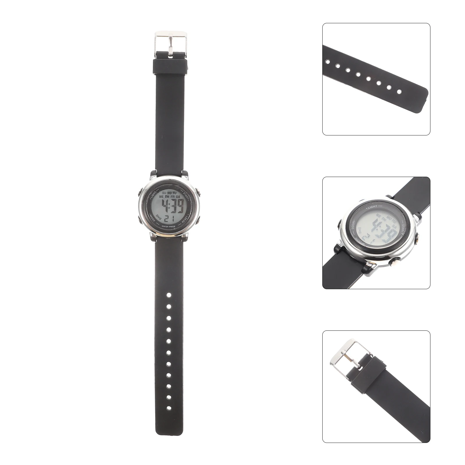 

Kids Digital Watch Waterproof Night Light Wristwatch Boys Adjustable Alloy Comfortable Accurate Time Birthday Gift Student