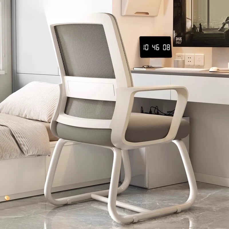 

Elegant Modern Office Chair Luxury Heavy White High Ergonomic Desk Chair Relaxing Comfortable Silla Oficina Office Furniture