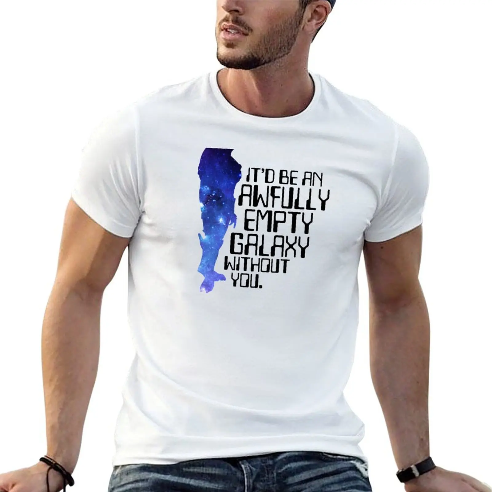 

graphic shirts shirts anime men for Galaxy t T-Shirt man Awfully t Empty man tshirt
