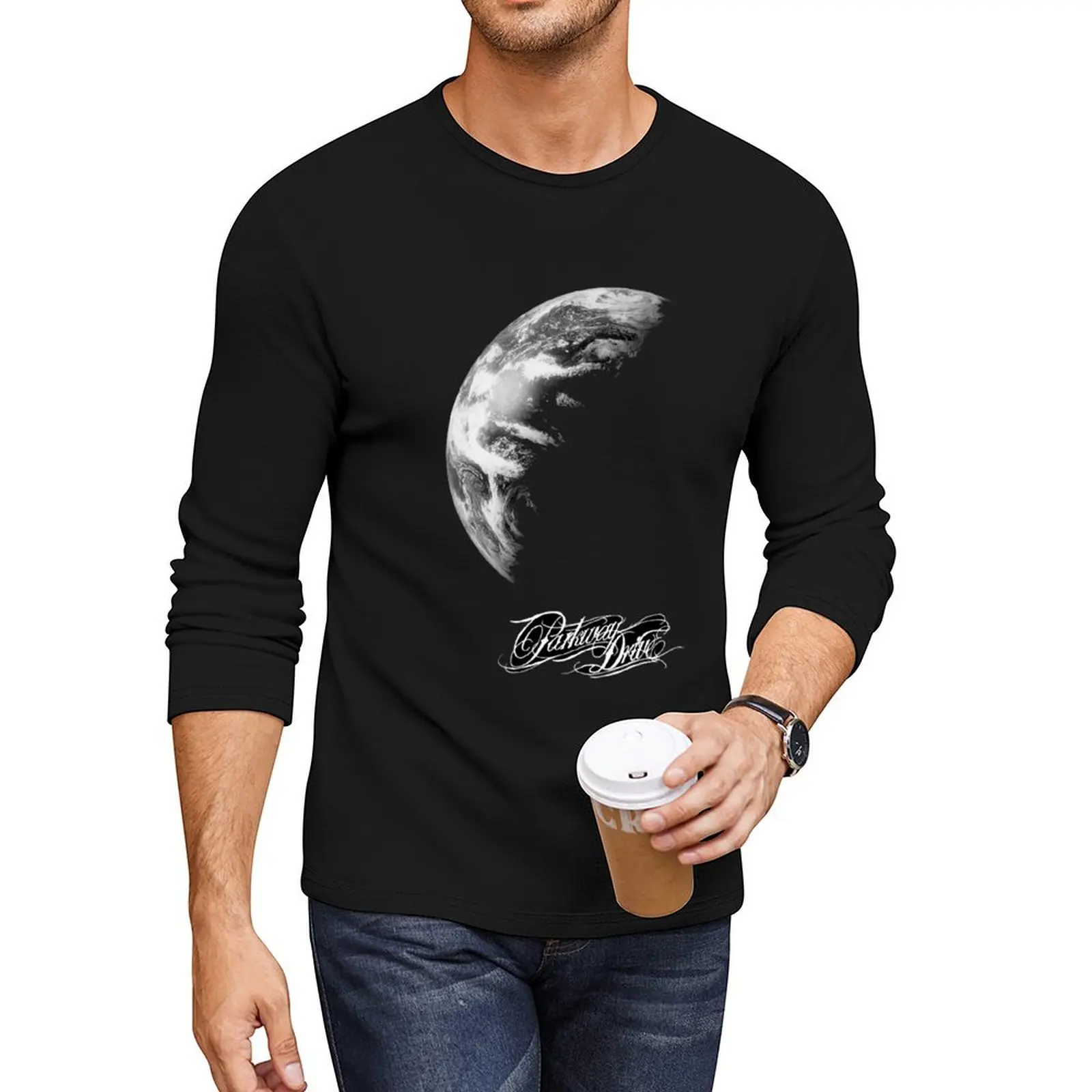 parkway drive stuff Long T-Shirt vintage clothes slim fit t shirts for men