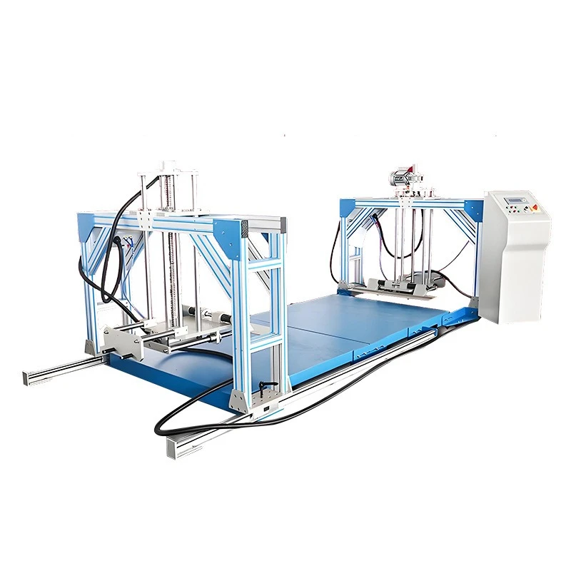 Chair seat back testing device High-precision dual-station durability life testing Multifunctional joint fatigue strength