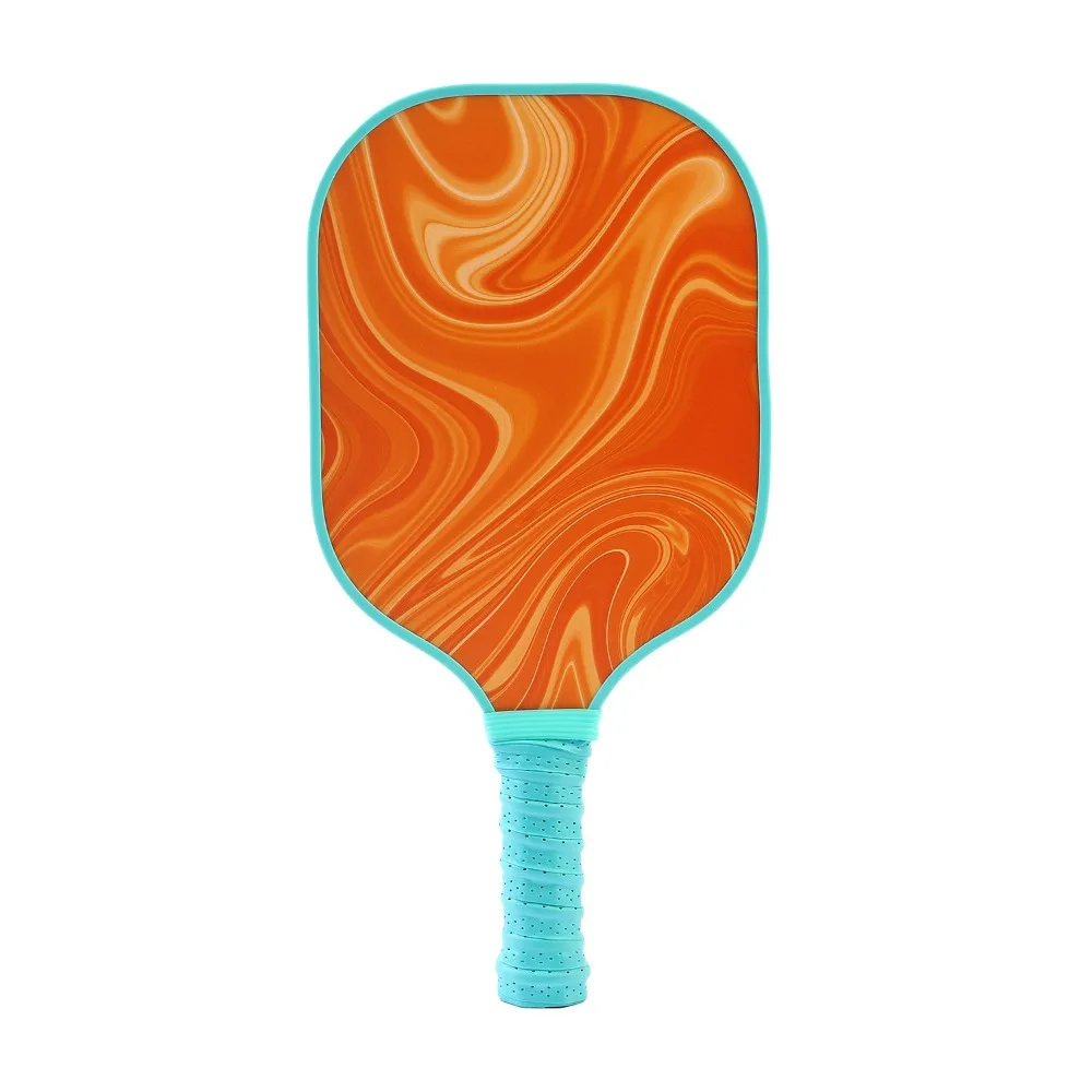 

New Glass Fibre Surface Pickleball Paddle Honeycomb Core Lightweight Pickleball Racket Non-slip Grip Sports Racquet