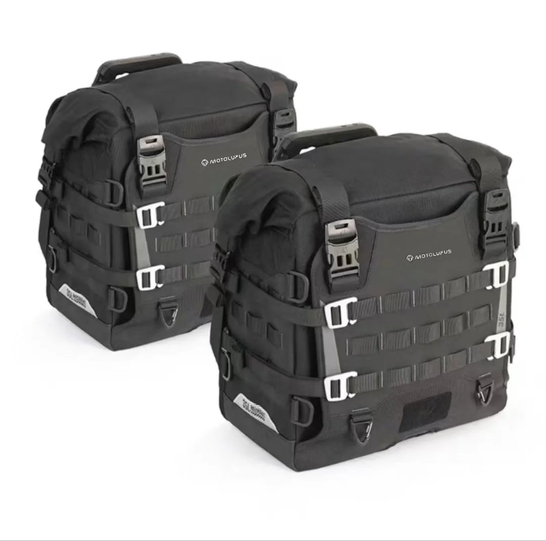 

For AYAY 35L Quick Release Side Bag for ADV Motorcycles 1 Piece Motorcycle Luggage & Saddlebag for Seat Tail Storage
