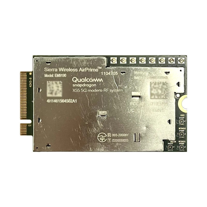 EM9190 5G NR Sub-6 GHzおよびmmWaveモジュール LTE 4Gカード M.2 5G