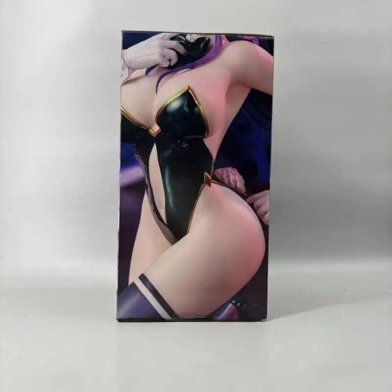 [Original Genuine] In Stock System Service The Animation Overlord One-Seventh Carat Albedo Bunny Ver PVC Figure Model Doll Toys