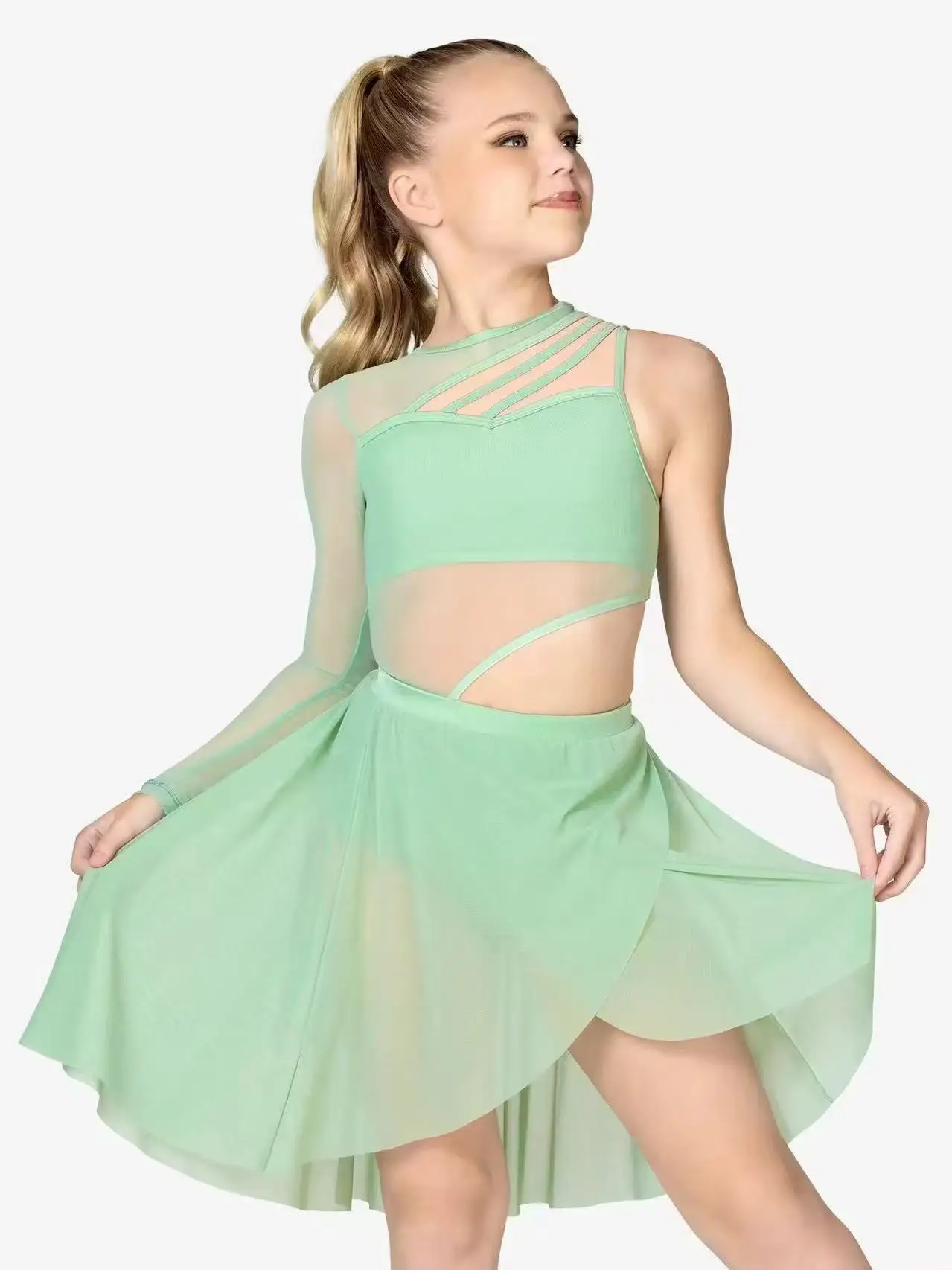 Customized sizes, customized colors, children's and girls' performance clothing, jazz clothing