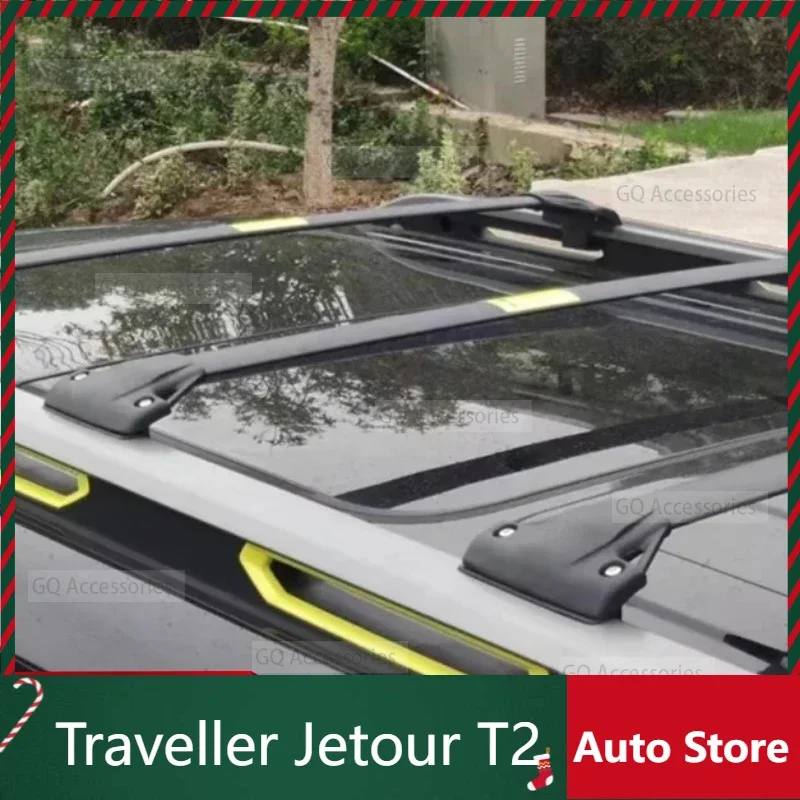 New Model For Car Aluminum Roof Rack Crossbar  Modified Roof Rack Fit for cherry Jetour Traveller T2 2023 2024 Jetour T2