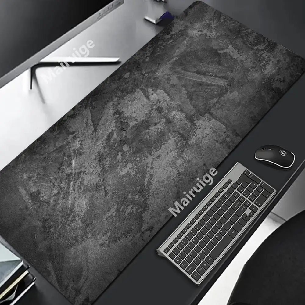 Hot Sell Gray Mouse Pad 300x800 Overlocked Mousepad XL Desktop Keyboard Table Pad Gray Series Game Desk Mat Computer Accessories