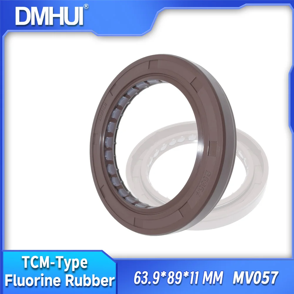 

TCM-25354 Oil Seal 63.9x89x11mm FKM Rubber ISO9001 Certified - DMHUI Rotary Shaft Seal Ring 63.9*89*11 for MV057 Hydraulic Motor