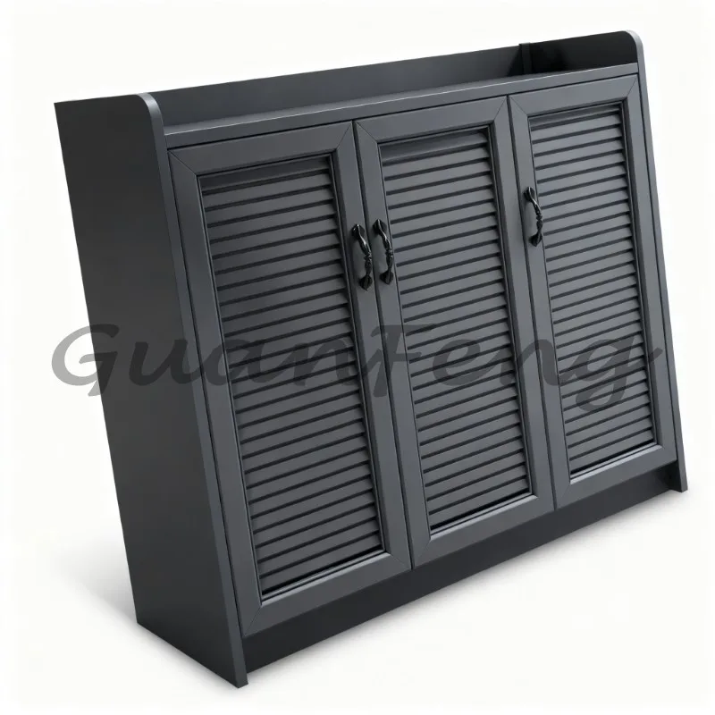 All‑Aluminum Alloy Outdoor Storage Locker, Waterproof Sunscreen Multi‑Purpose Sundry Cabinet for Courtyard Balcony Garden Use