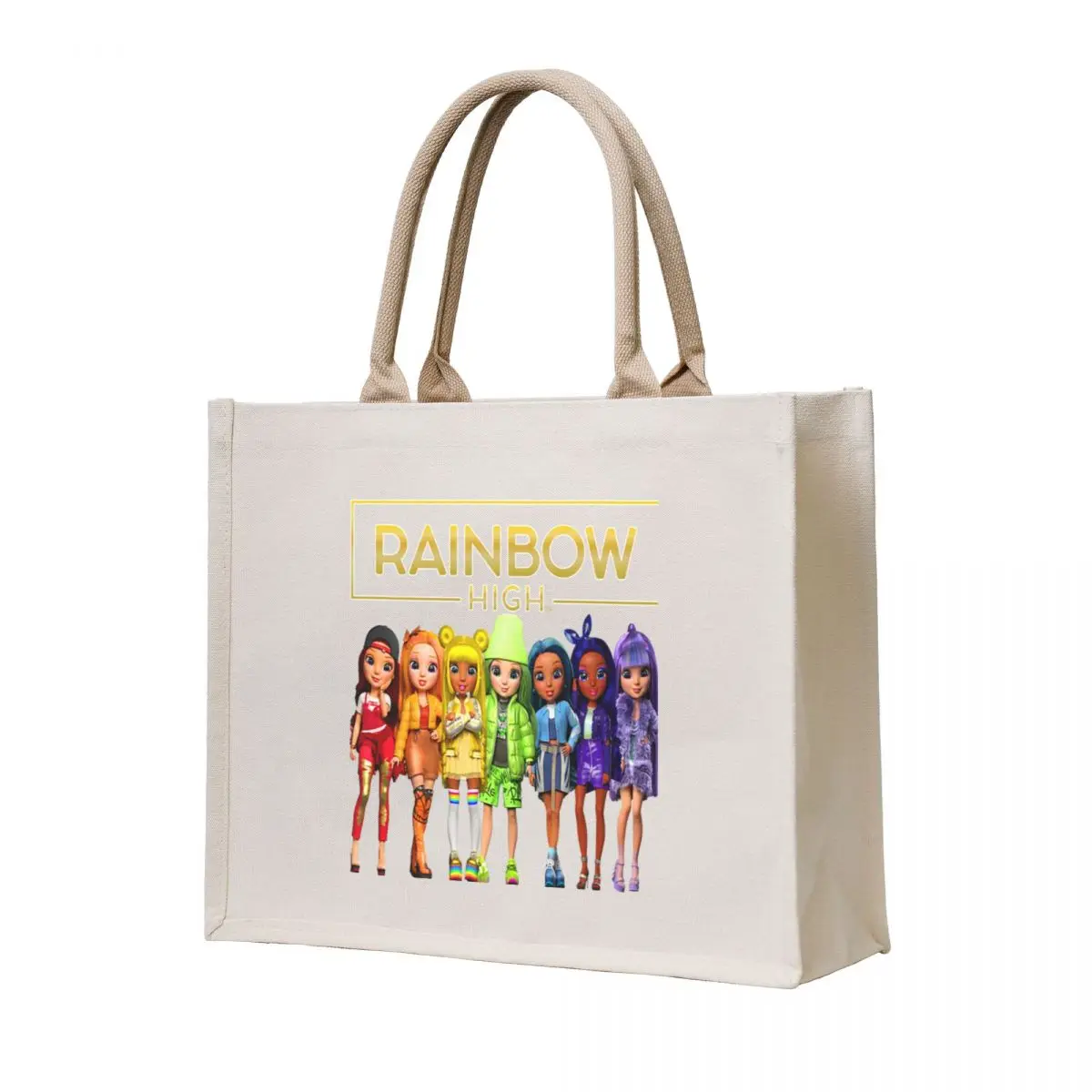 

Rainbow High Gift For Fans rainbow high dolls rainbow high characters Tote Bag Canvas bag for women Women bags tote bag men