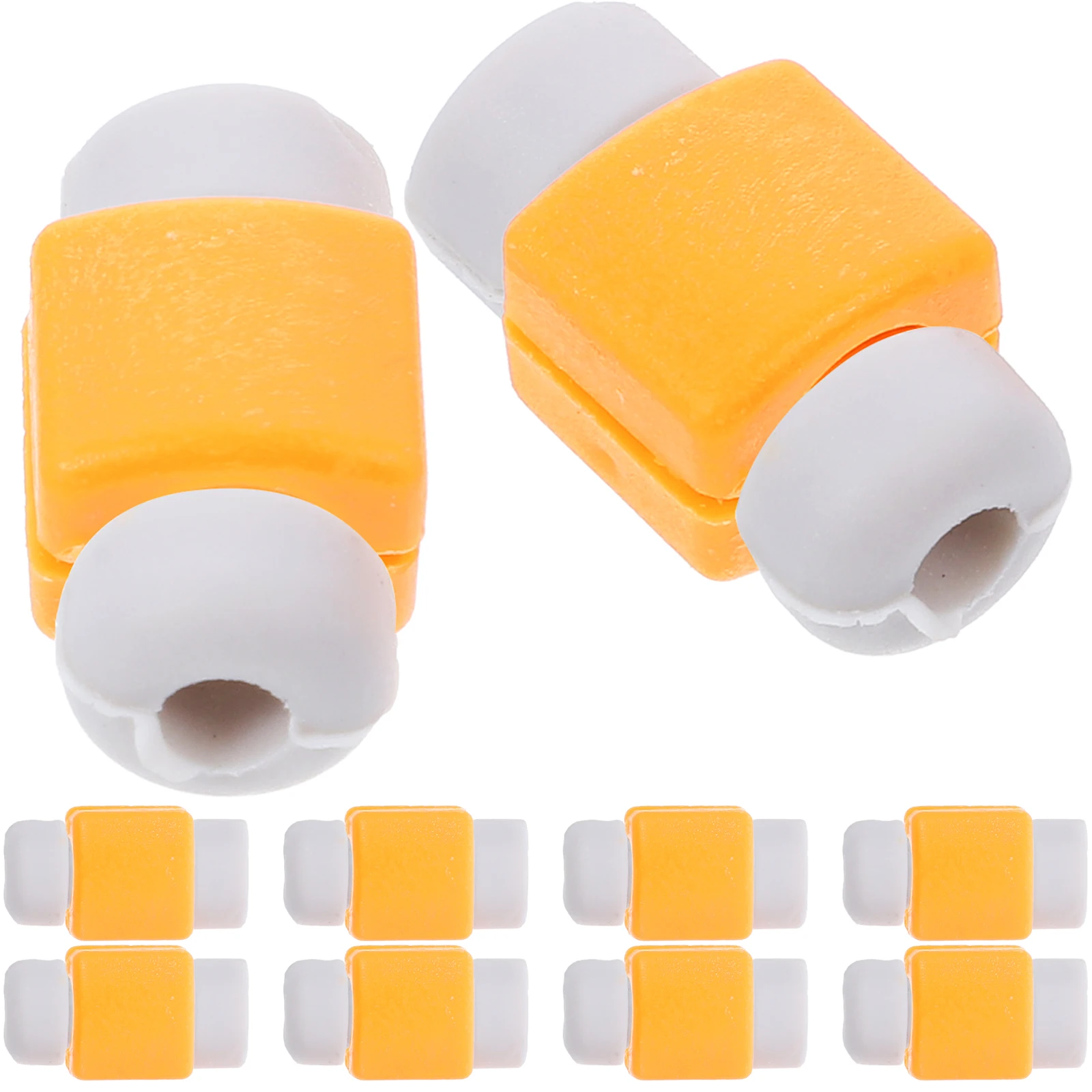 

10 pcs Cable Protector Anti-breaking Wire Organizer Compatible Silicone Construction Fit Cables