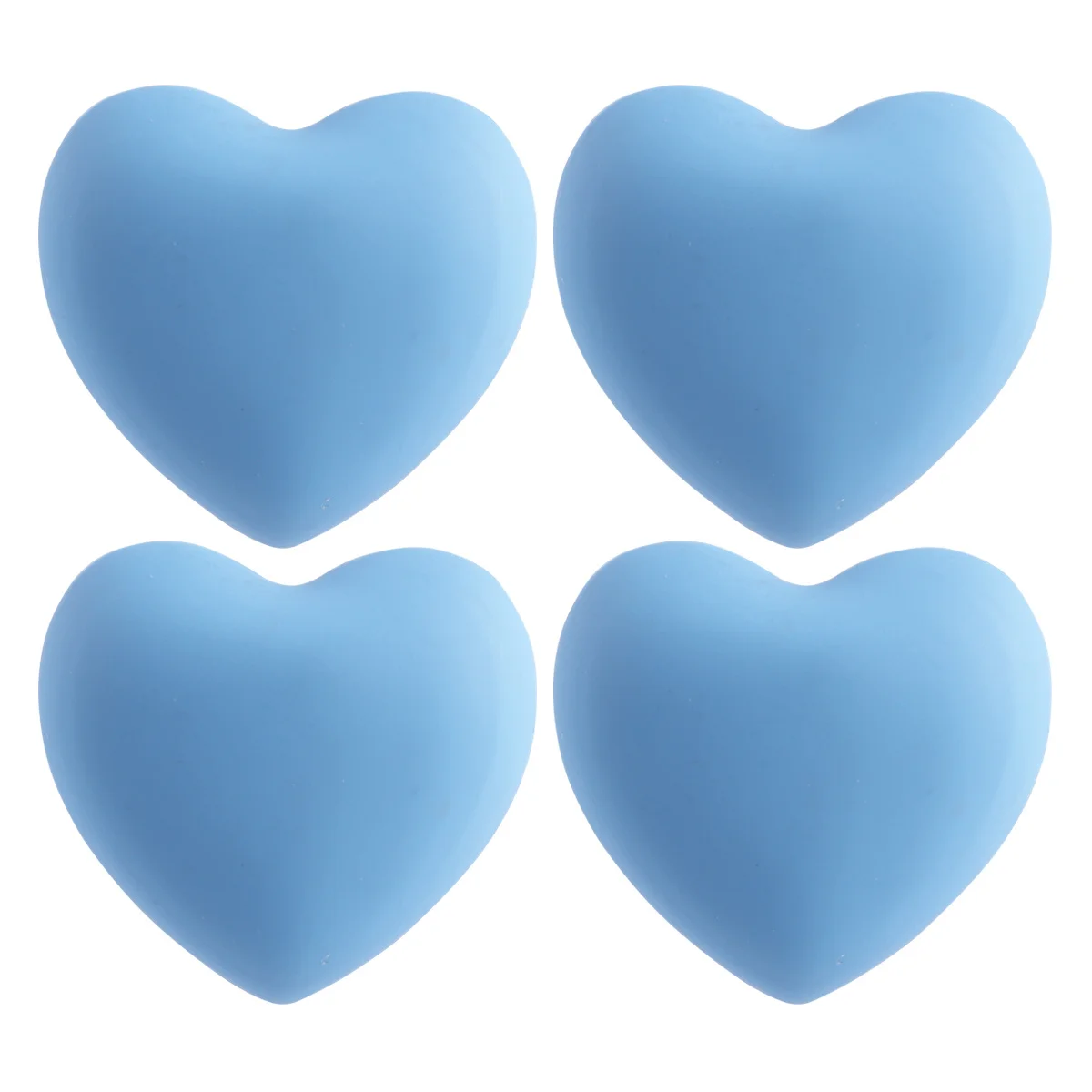 

4pcs Heart Shaped Handle Cute Cartoon Cabinet Pull Knob For Drawer Wardrobe Cabinet Bathroom Office Bar Hotel Furniture