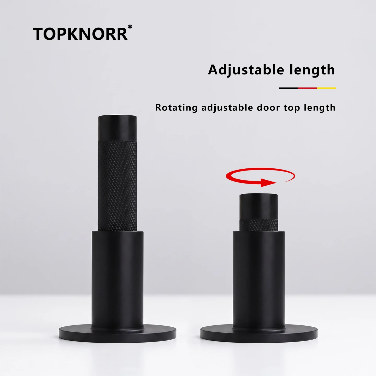 Adjustable Length Anti-Collision Door Stopper Top Extended Door Top Stopper Indoor Door Protection Collision Avoidance