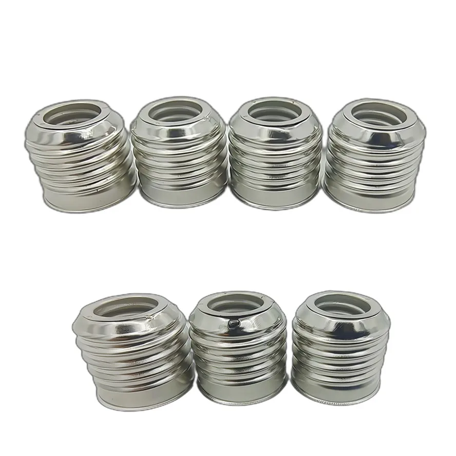 Convertisseur de support de lampe, prise arrang, base abrasive, adaptateur d'ampoule, conversion d'ampoule, accessoires d'éclairage, 220V vers E14, 10 pièces