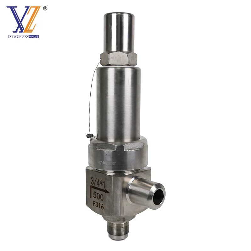 Quality Assured 1.4408  Safety Valve High Pressure SS316  Stainless Steel Safety Valve Steam Boiler Safety Valve