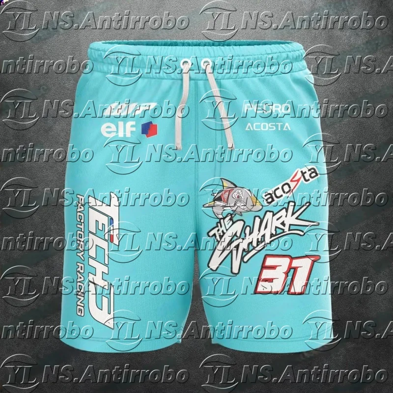 

2025 Men's New Racing Motorcycle No. 31 Rider Acosta Fan Summer Quick Drying Sports Breathable Outdoor Leisure Plus Size Shorts