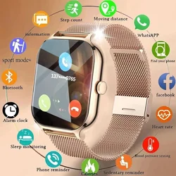 Smart Watch For Men Women Gift Full Touch Screen Sport Fitness Watches BT Call Digital Smartwatch Wristwatch For Xiaomi 2024 New