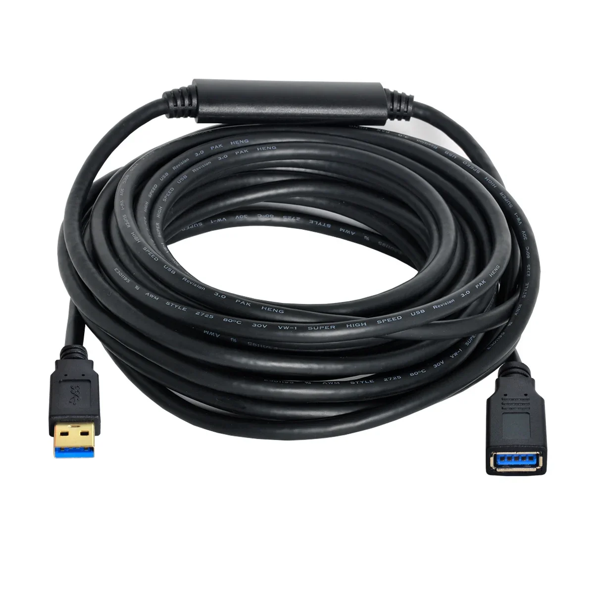 Przedłużacz 12M 10M USB3.0 do Smart TV PS4 Xbox One SSD USB do przedłużacz do przewodów USB przewód danych Mini USB3.0 2.0 przedłużacz