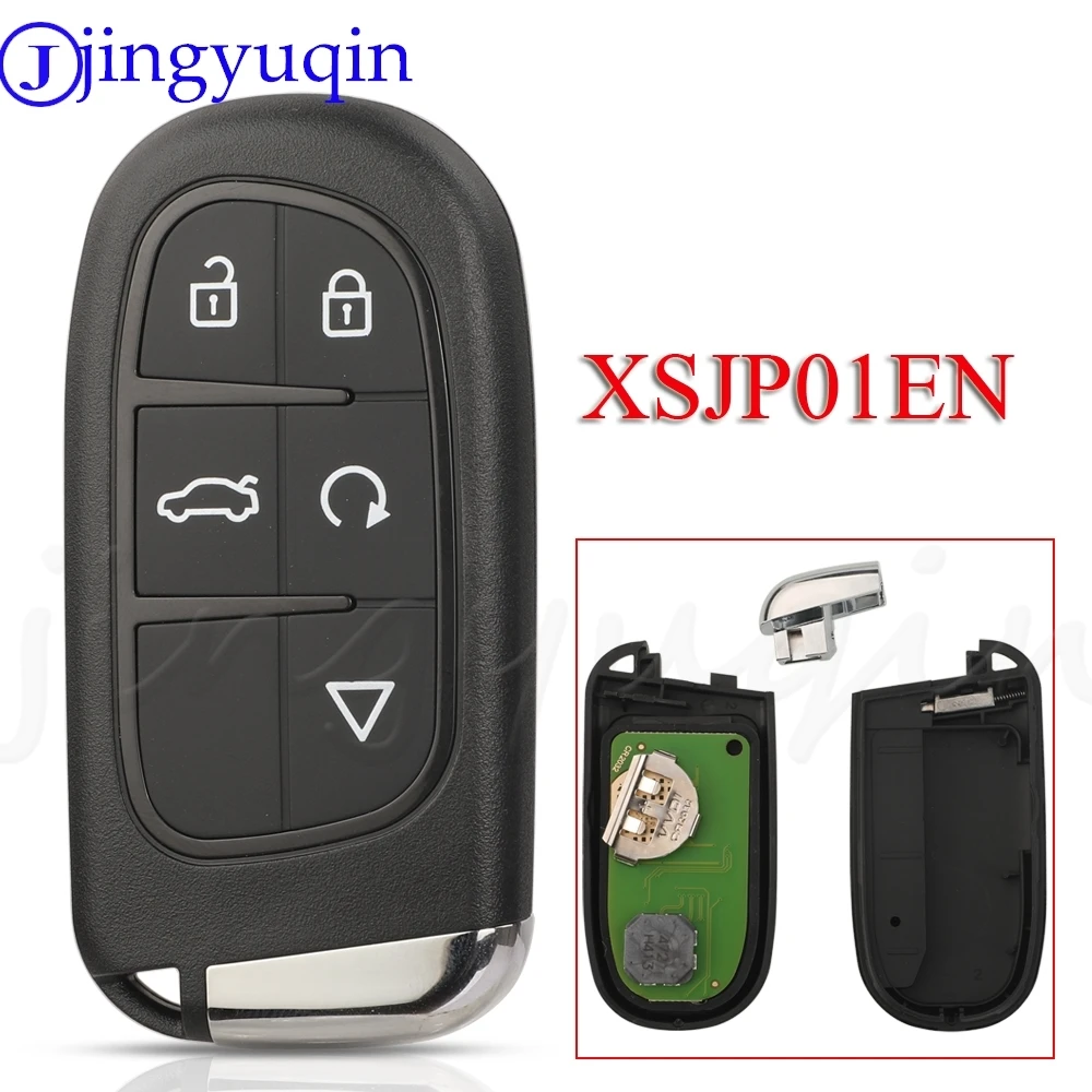 

Jingyuqin Xhorse VVDI XSJP01EN TOY.T XM38 серии умный дистанционный ключ инструмент для Jeep Type Design универсальный автомобильный брелок 5 кнопок