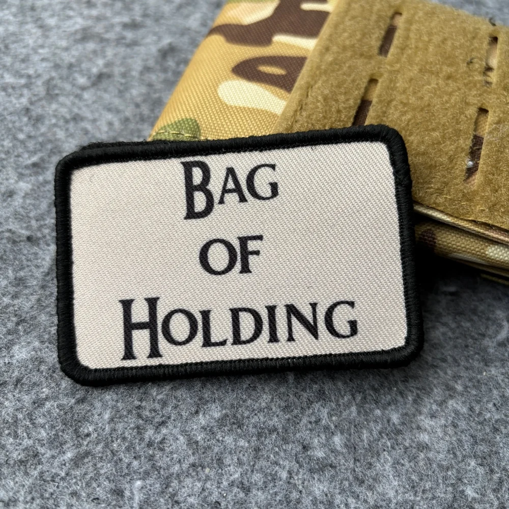 Bolsa táctica para parches con velcro MOLLE