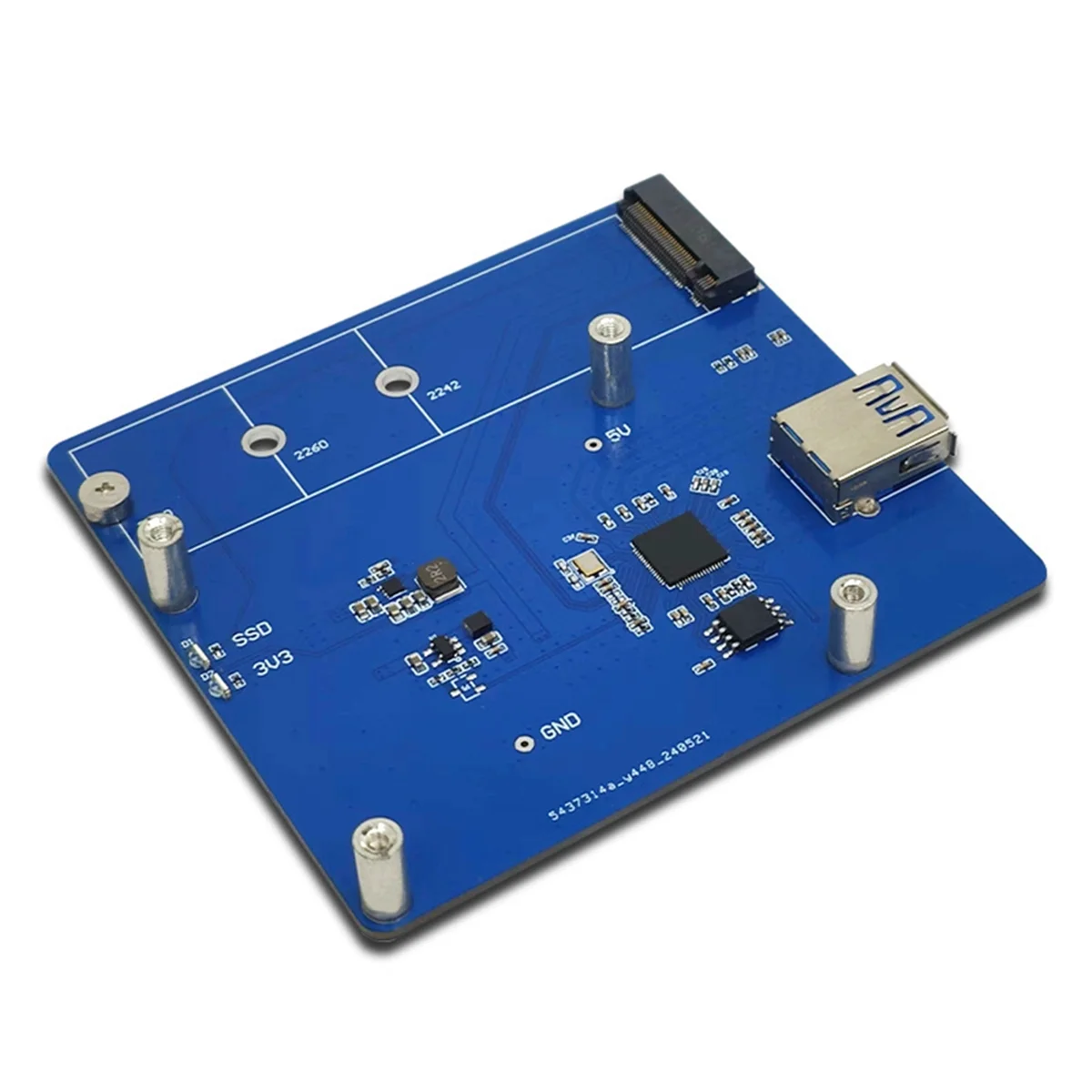 Módulo de placa de expansão para 4B M.2 PCIE SSD Módulo de placa de expansão portátil-AB01