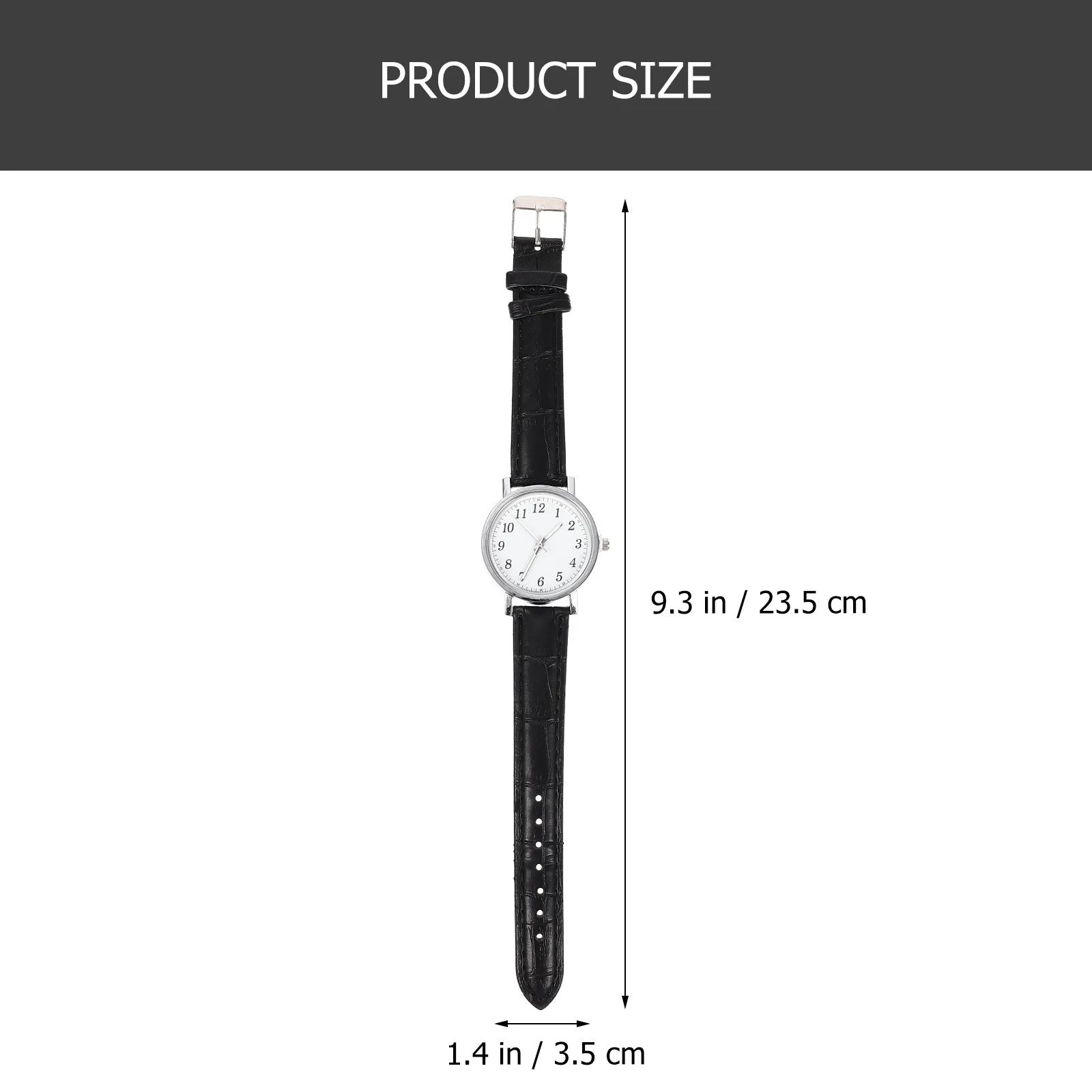 

Ladies Elegant Quartz Watch Number Dial Adjustable Comfortable Wear-Resistant Outdoor Female Wrist Watch Gift Female Accessory