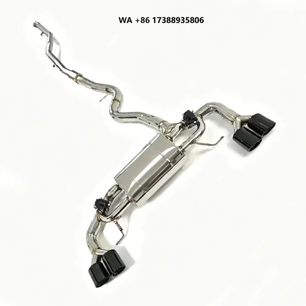GDR Stainless Steel Valved Mid Rear Exhaust for 330E G20 2.0T 2019+ High Performance Modified Exhaust System