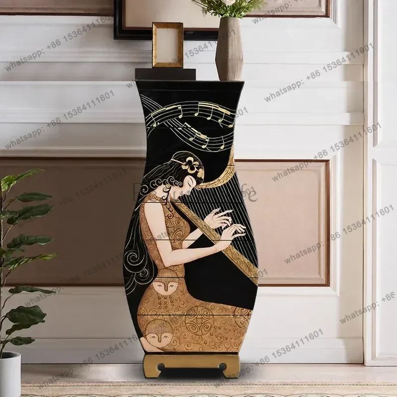 Factory Direct Modern Simple Bucket Cabinet Solid Wood Storage Multi Drawer Locker Painted Decorative Corner Cabinet For Bedroom