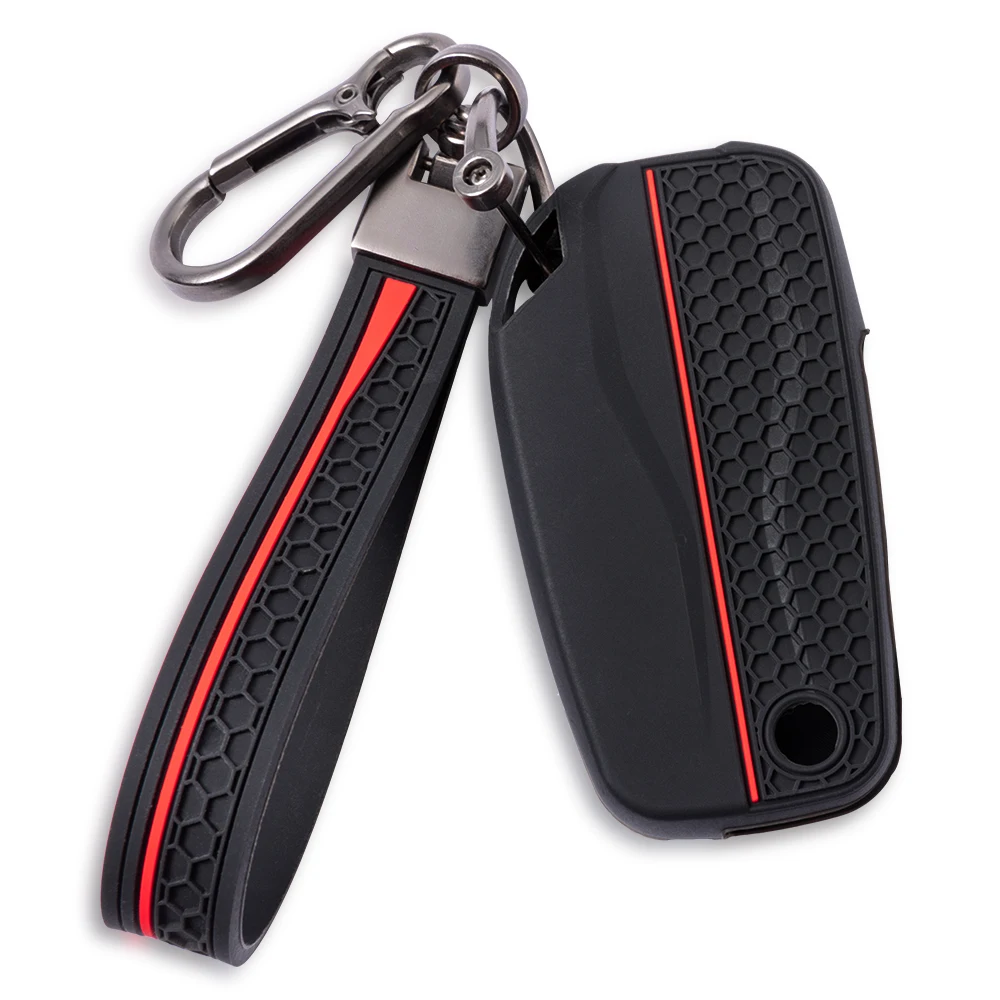 Silicone Key Fob Case Caps Cover For DUCATI Diavel XDiavel Multistrada V2 V2S V4 V4S 1260S 950S Motorcycle Remote Keychain Shell
