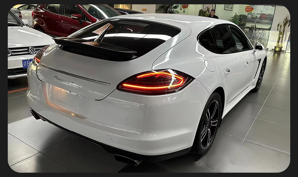 AKD Tail Lamp for Porsche Panamera 970.1 970.2 LED Tail Light 2010-2013 Rear Fog Brake Turn Signal Automotive Accessories