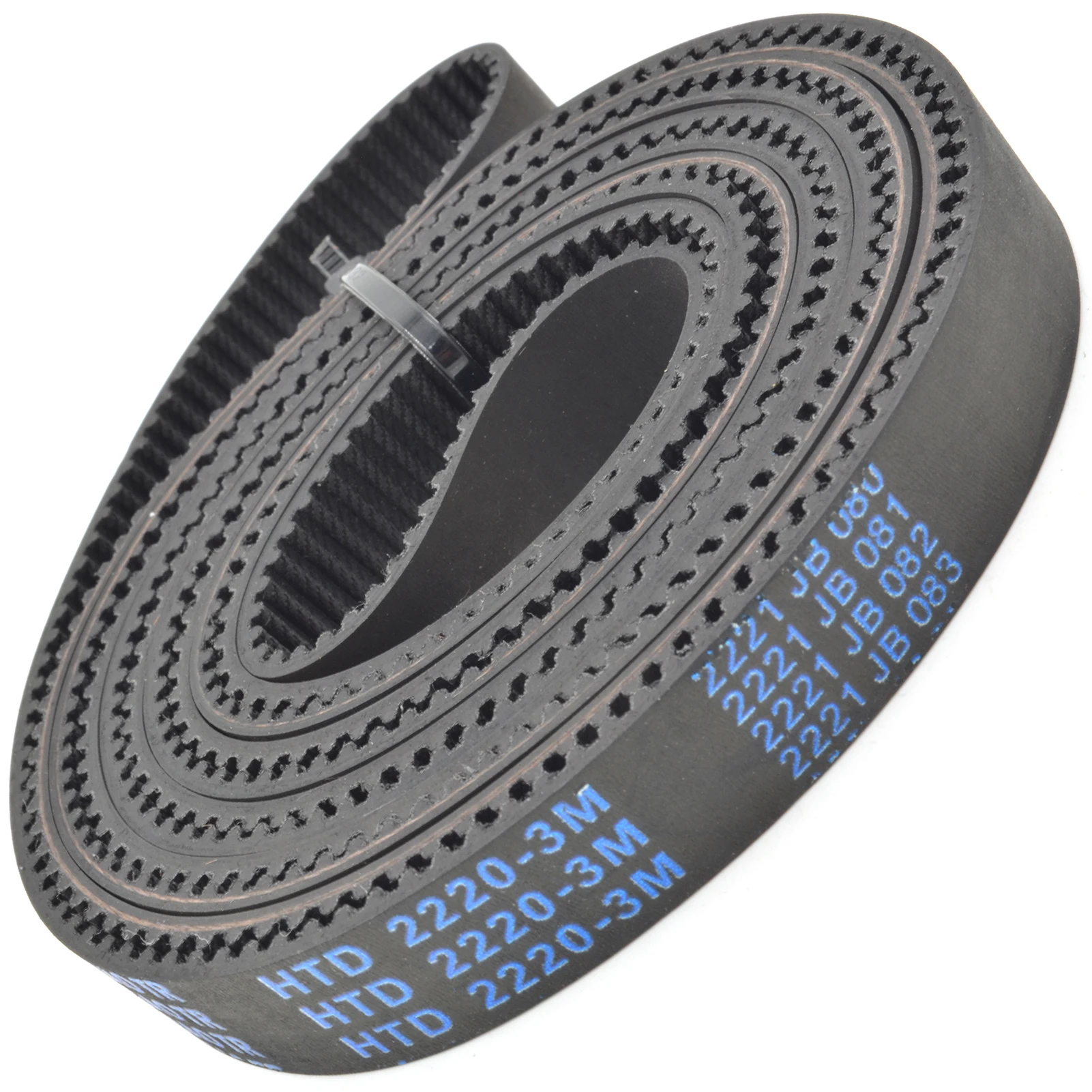 POWGE HTD 3M Timing belt Lp=1905 1953 1980 2001 2040 2088 2121 2220 2388 2460 2505 2640 Width 6-30 HTD3M 2388-3M 2460-3M Rubber