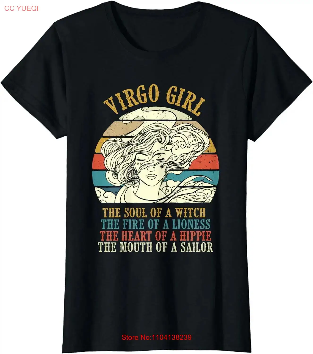 Virgo Girl - Birthday Zodiac Sign Astrology Horoscope T-Shirt