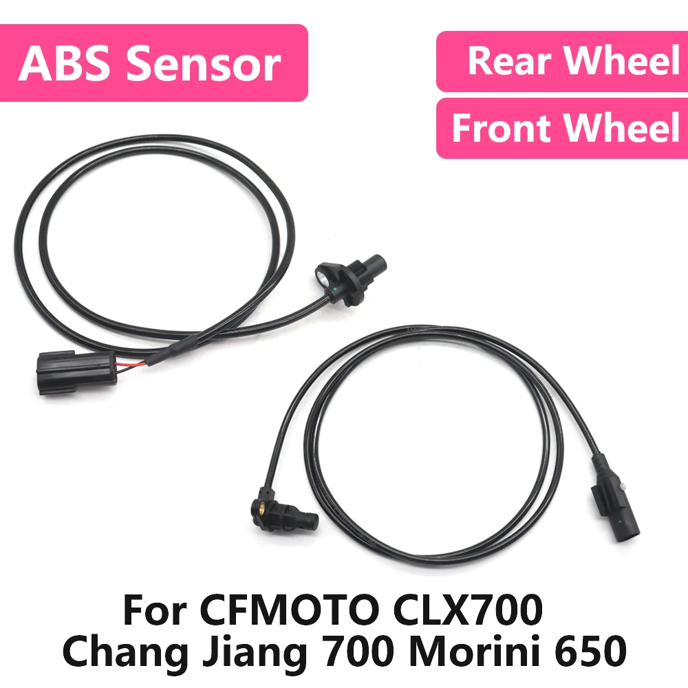 

For CFMOTO CLX700 CLX 700 Chang Jiang 700 Morini 650 Motorcycle Front Rear Wheel Signal ABS Wheel Speed Sensor Wire Silicone