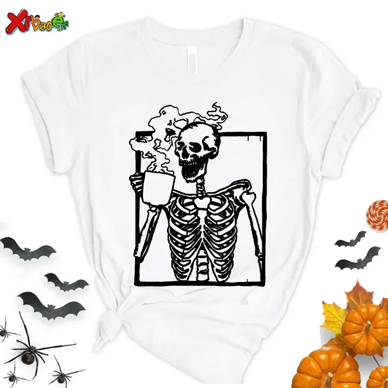 

Funny Halloween Clothes Kids T Shirts 2025 Halloween Costumes Toddler Girls/Boys Cartoon Print T Shirt Short Sleeve T-shirt