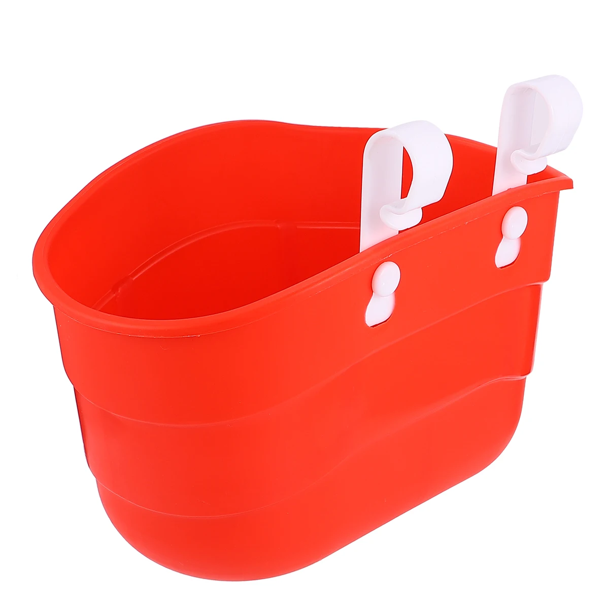 

s Bicycle Front Hanging Bike Red Plastic Basket Easy Install No Tools Gift For Scooter Accessory Basket For Scooter