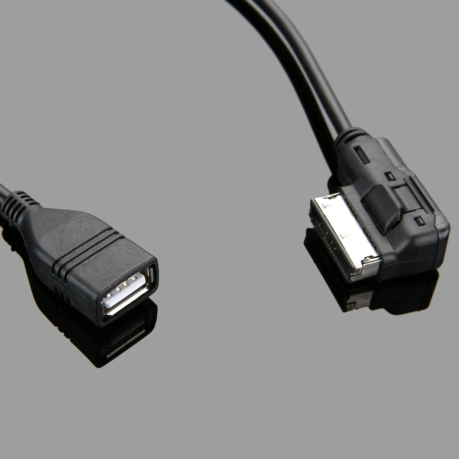 1 buah kabel adaptor USB antarmuka musik mobil AUX ke MMI MDI AMI untuk Audi A3 A4 A5 A6 A8 Q5 Aksesori Mobil