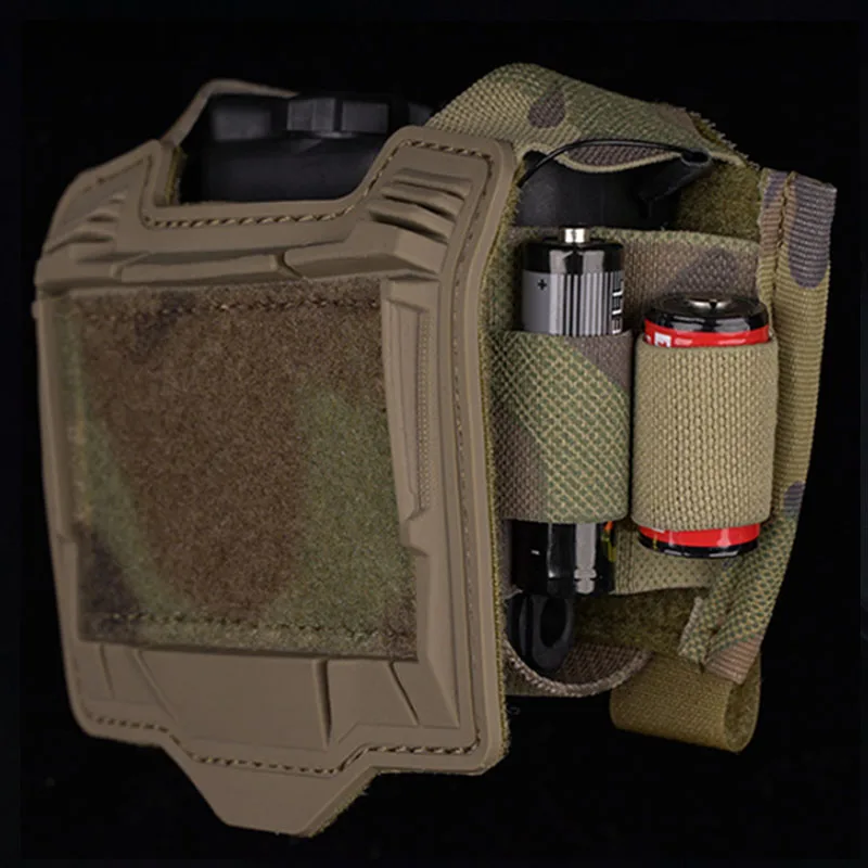 

Tactical Helmet Battery Pack Camouflage Bag, Battery Box Storage Bag for Airgun Hunting Outdoor Gear Accessories