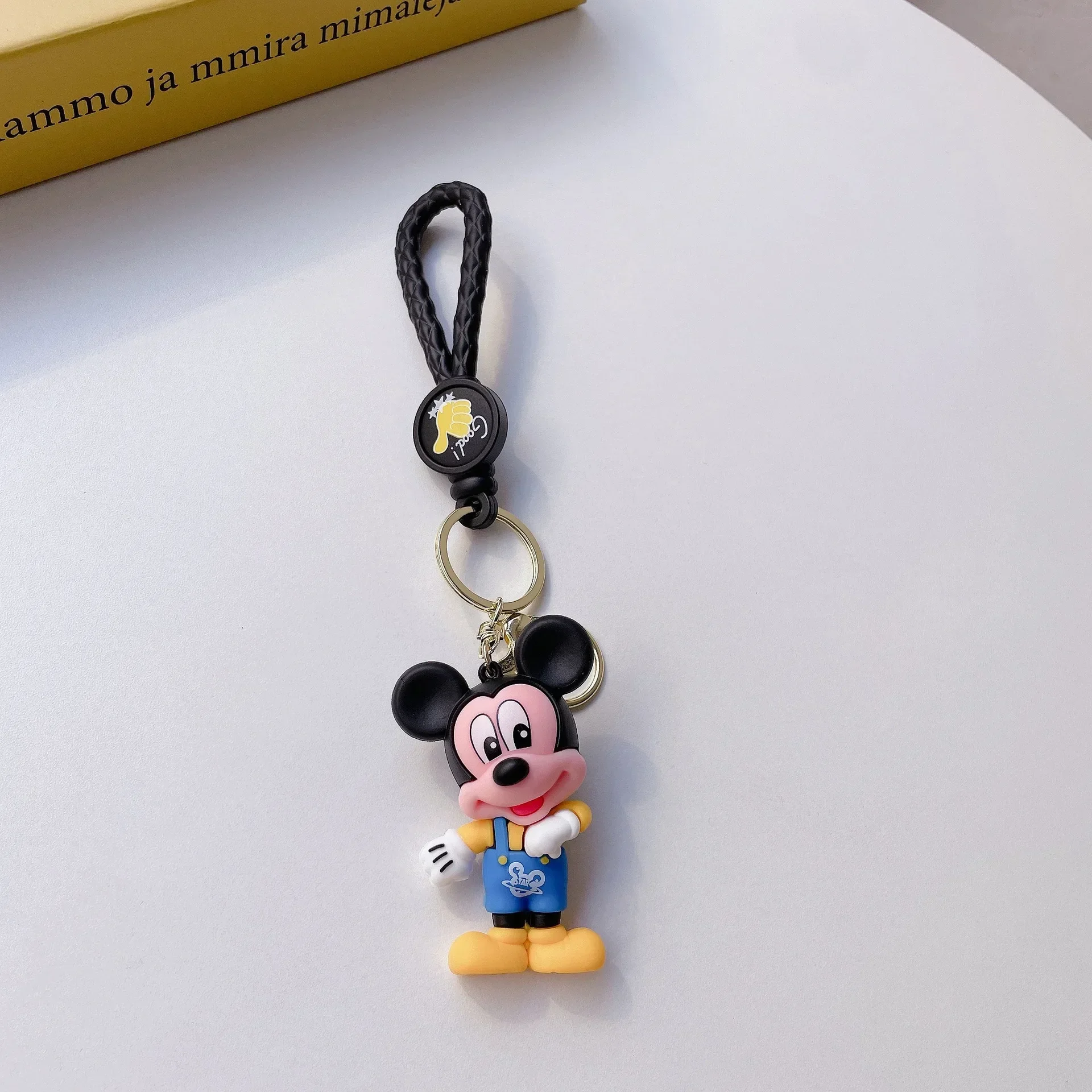 Disney Anime Mickey portachiavi Cartoon Cute Minnie Donald Daisy Duck portachiavi borsa per studenti Hanging Car Keys for Birthday Party Gifts