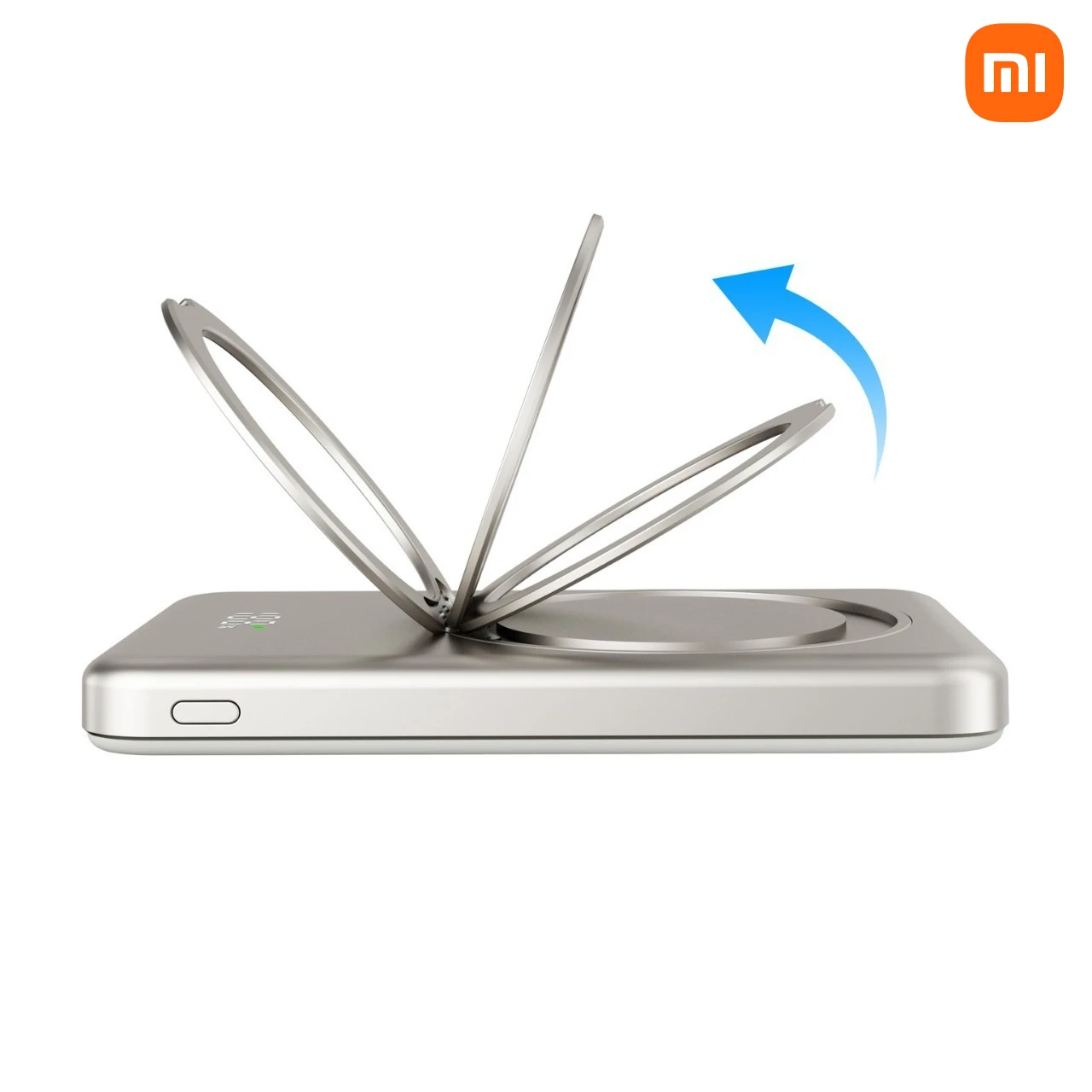 بنك طاقة لاسلكي مغناطيسي صغير بقدرة 10000 مللي أمبير في الساعة من Xiaomi مع شحن سريع وحامل PD بقدرة 20 وات؛ حزمة بطارية خارجية محمولة لهاتف iPhone