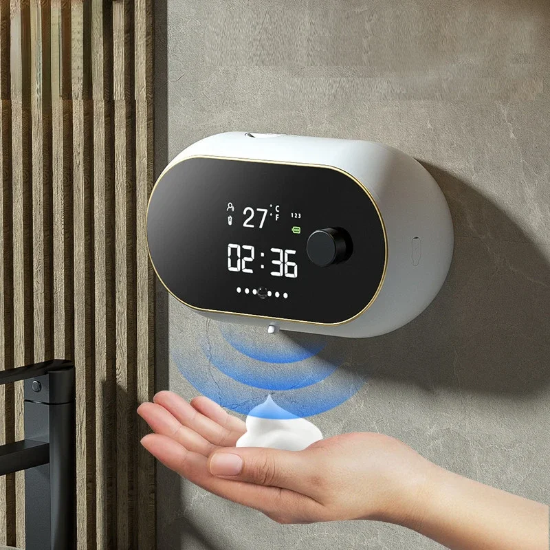 Xiaomi Mijia Seifenspender zur Wandmontage, Induktion, automatischer berührungsloser Seifenspender, USB wiederaufladbar, elektrische Seifenausgabe